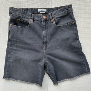 ISABEL MARANT etoile grey denim jean shorts 38/US 6